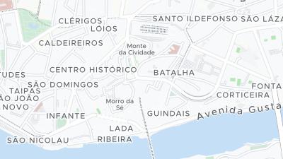 Hotel location map