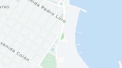 Hotel location map