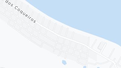 Kaart met de situering van het hotel