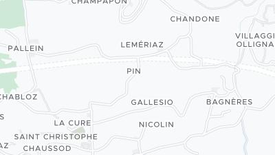 Hotel location map