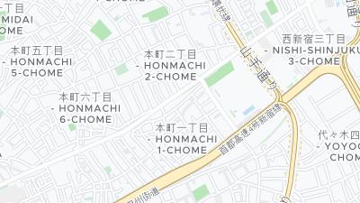 Mapa de localização do hotel