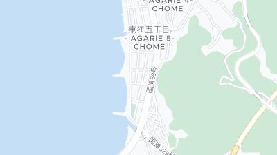 Kort over hotellets beliggenhed