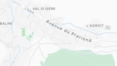 Hotel location map