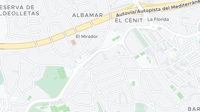 Карта локализации отеля