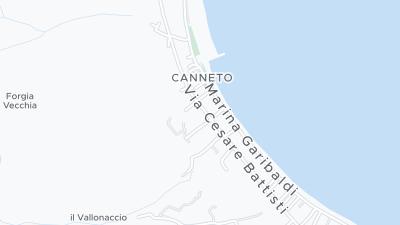Hotel location map