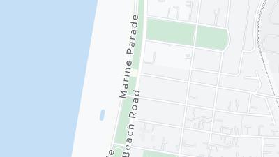 Mapa de localização do hotel