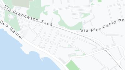 Hotel location map