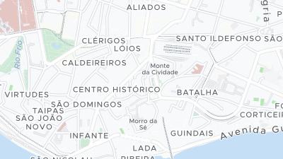 Hotel location map