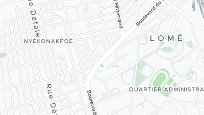 Hotel location map