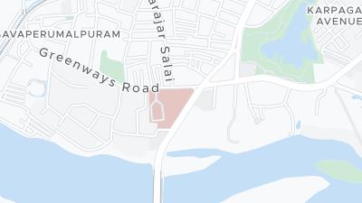 Plan de localisation de l'hôtel