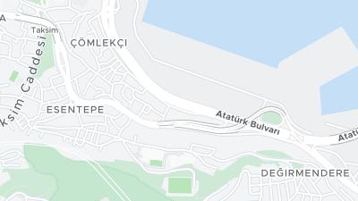 Hotel location map