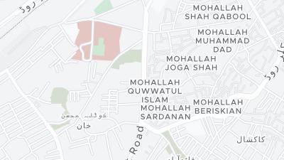 Kort over hotellets beliggenhed