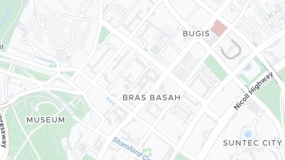 Hotel location map
