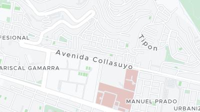 Mapa de localização do hotel