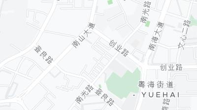 Mapa de localização do hotel