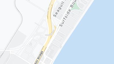 Hotel location map