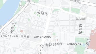 Hotel location map