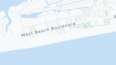 Hotel location map