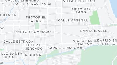 Hotel location map