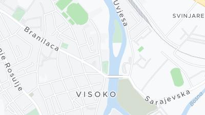 Hotel location map