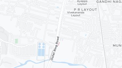 Mapa de localização do hotel