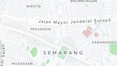 Kort over hotellets beliggenhed