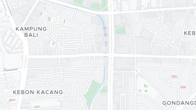 Mapa de localização do hotel