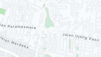 Mapa de localização do hotel