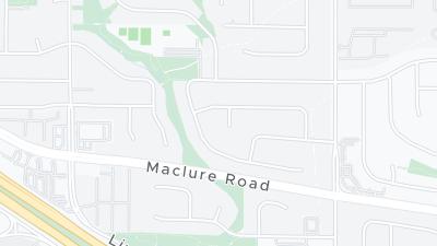 Hotel location map