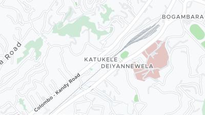 Kort over hotellets beliggenhed