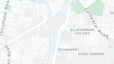 Hotel location map