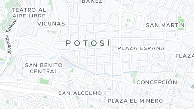 Mapa de localización del hotel