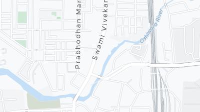 Mapa de localização do hotel