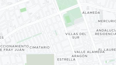 Hotel location map