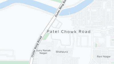 Hotel location map