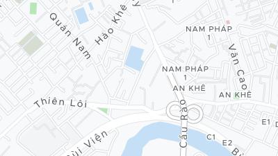 Hotel location map