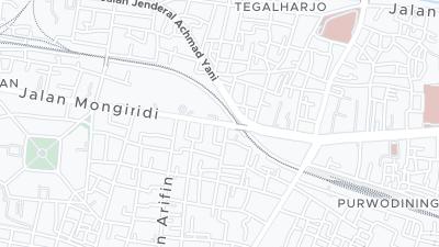 Plan de localisation de l'hôtel