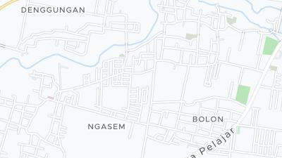 Plan de localisation de l'hôtel