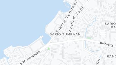 Hotel location map