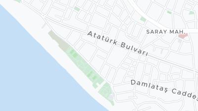 Visa hotellet på en karta