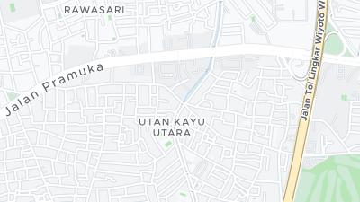 Jalan Utan Kayu Raya No.14a, Rt.1 Rw.1, North Utan Kayu, East Jakarta City, Jakarta, Indonesia