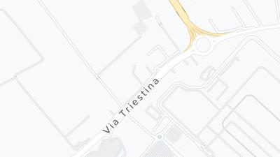 Kaart met de situering van het hotel