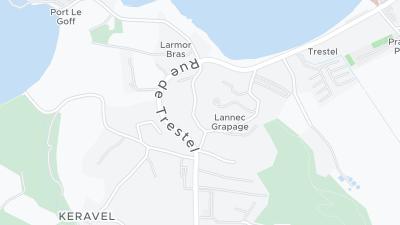 Mapa de localização do hotel