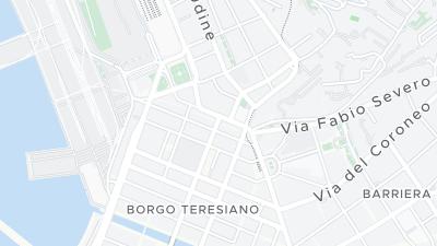 Hotel location map