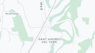 Mapa de localização do hotel