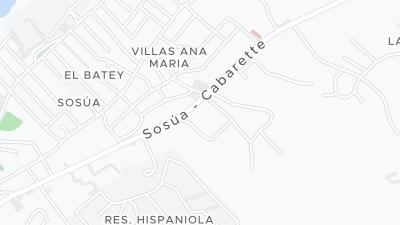 Hotel location map