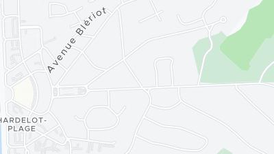 Kort over hotellets beliggenhed