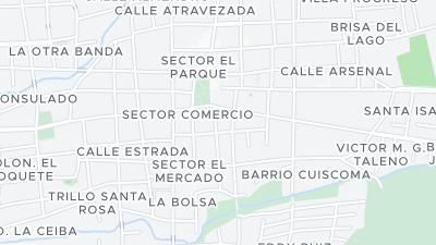 Hotel location map