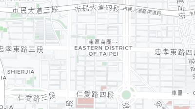 Hotel location map