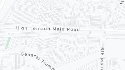 Mapa de localização do hotel